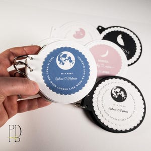 Make Your Own Photo Album With the Moon Phase | This is How the Moon Looked Like on the Day We Met, Got Married, Engaged, You Were Born