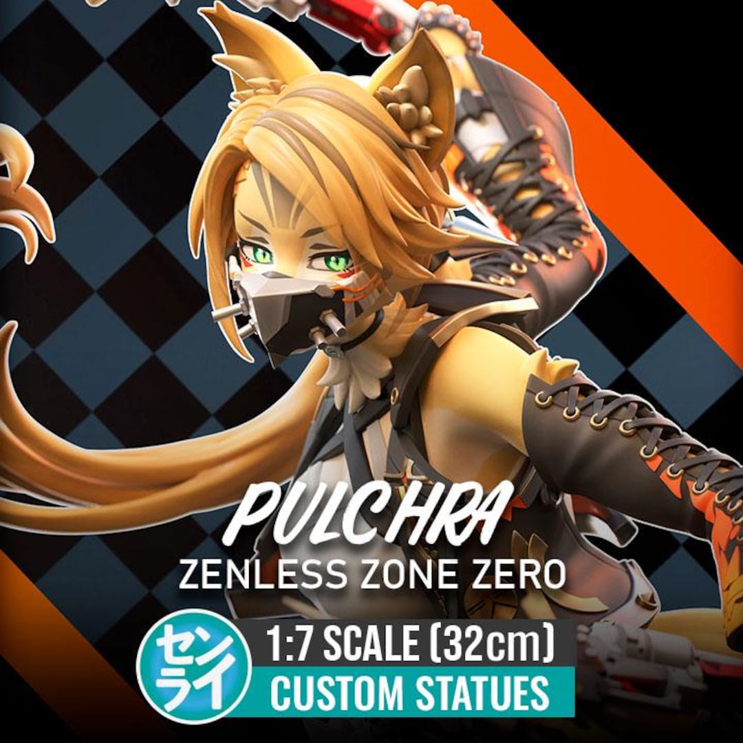 Pulchra Resin Figure – Zenless Zone Zero Collectible | Custom