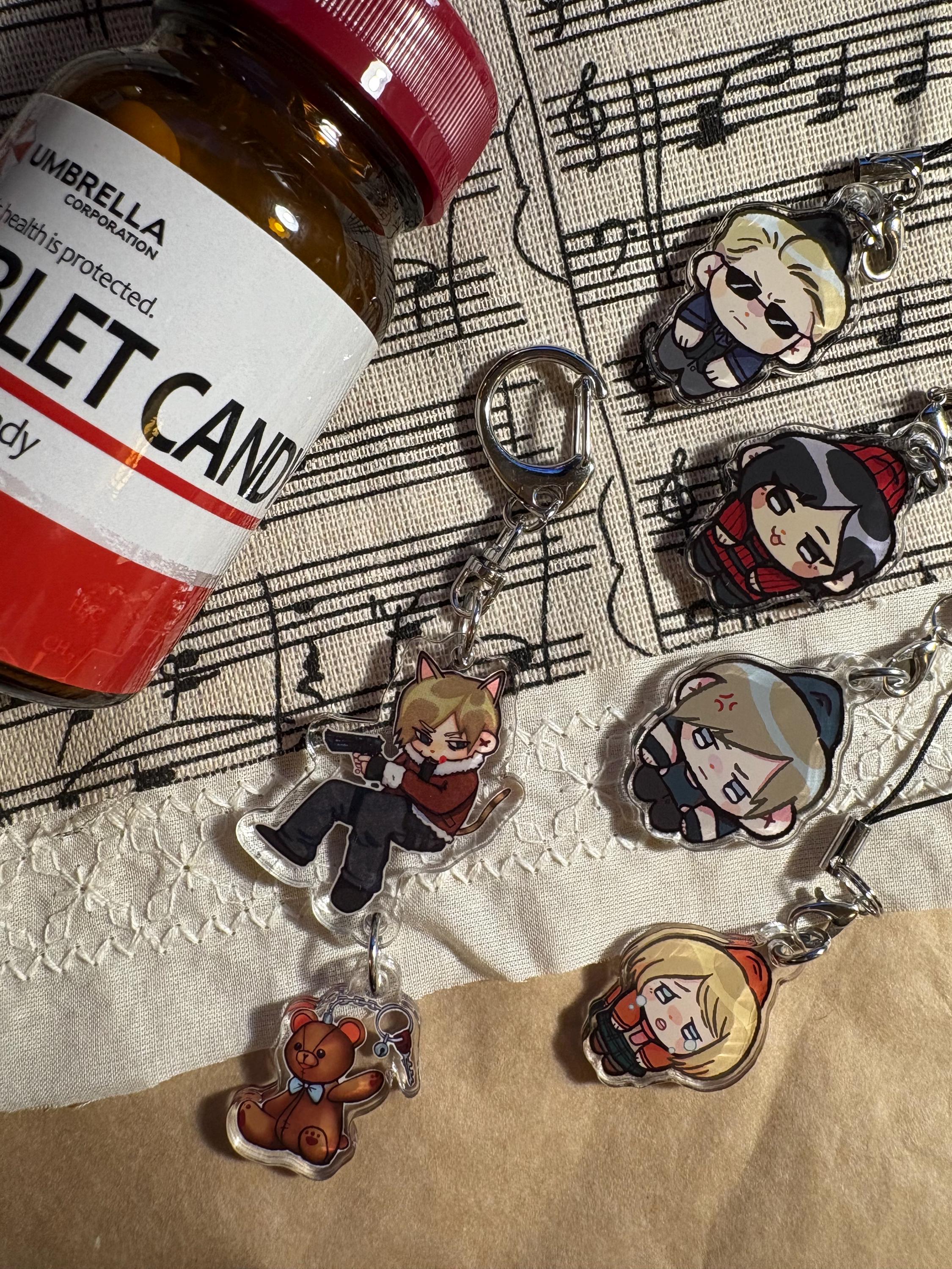 Ada Wong Keychain - Etsy