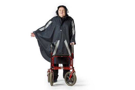 Poncho, Short! Rain Poncho – Lightweight, Accessible, Protective
