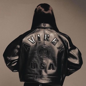 AVIREX USA Edition Icon Jacket In Green Color Military Bomber Jacket Men's Bomber Jacket Fashion Jacket Streetwear Perfect Gift For Him image 1