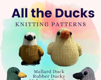 All the Duck Knitting Patterns - Amigurumi