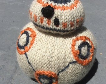 BB-8 from "Star Wars" Knitting Pattern