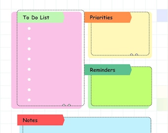 Daily Study Planner, Academic Productivity Organizer, Goal Setting, Tasks & Habit Tracker