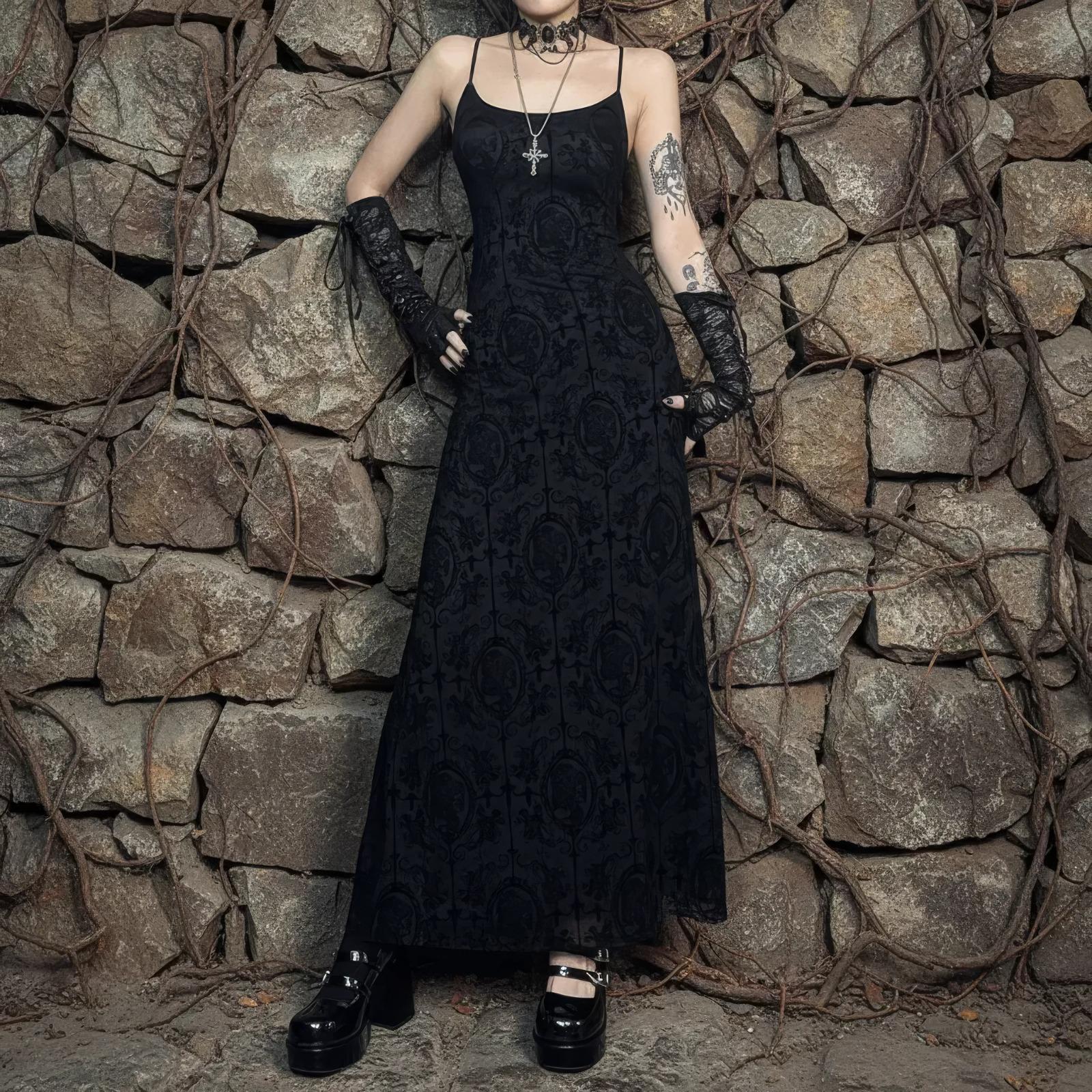 goth beach dress summer goth