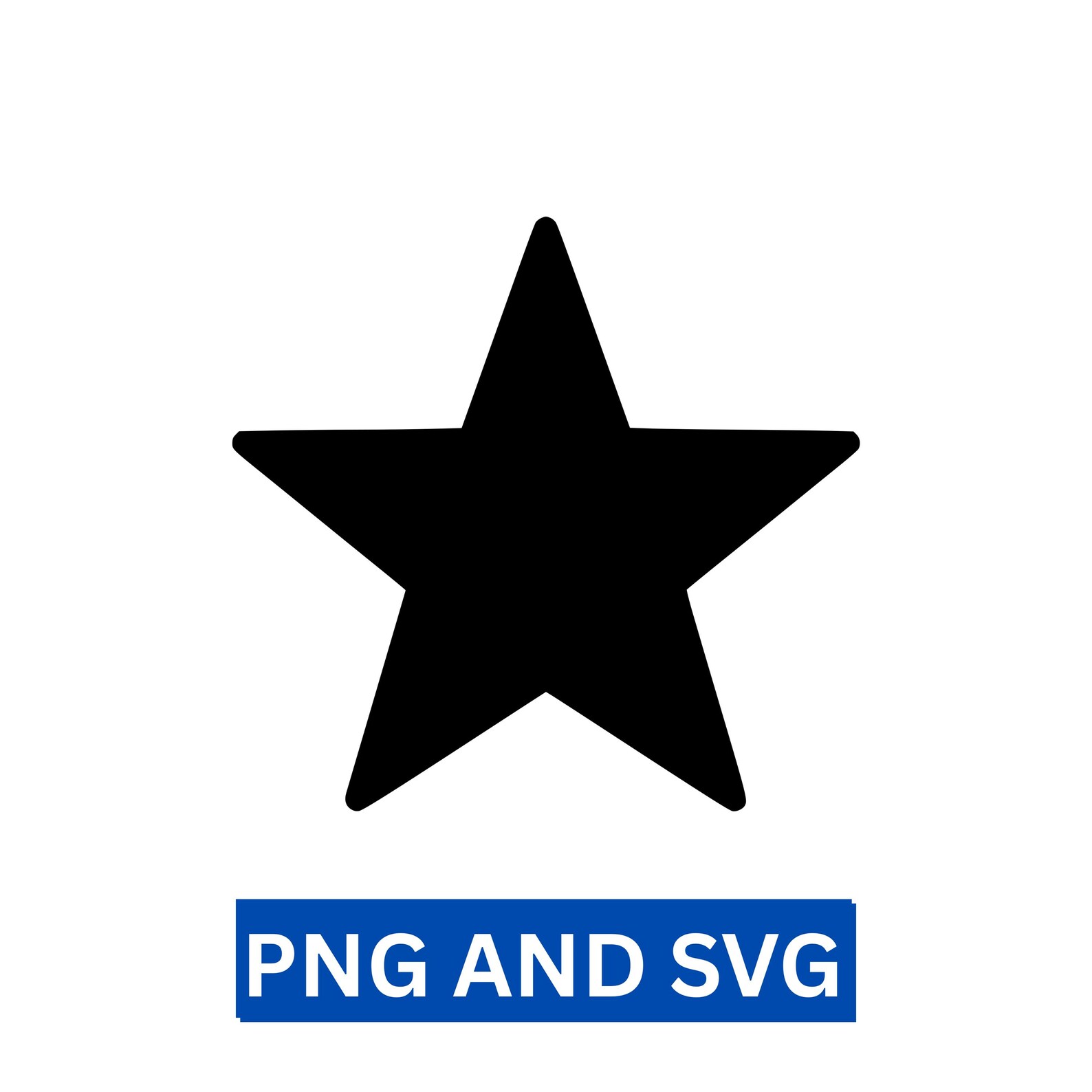 Star Icon Svg Png: Cut Ready Digital Design for Cricut Silhouette - Etsy