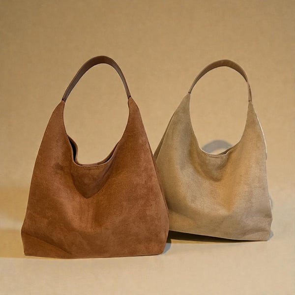 Autumn Winter Vintage Women Bag | Large Capacity Suede Shoulder Bag