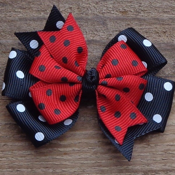 Ladybug Hair Clip Etsy
