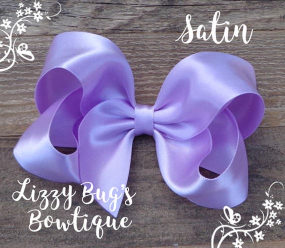 Lot 18-5  inches Satin Boutique Hair Bows 
