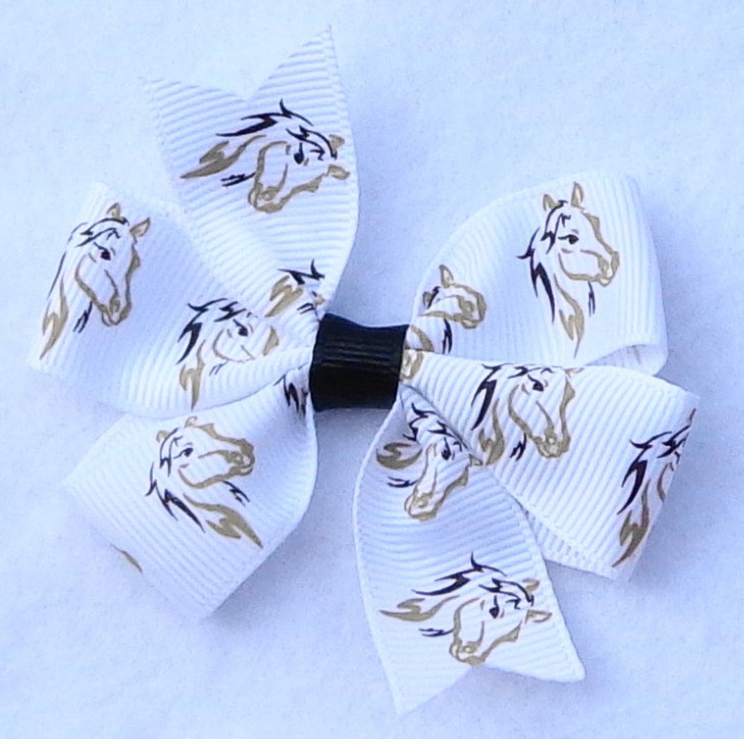 Horse Hair Bow for Girlshorse Hair Cliphair Accessories for