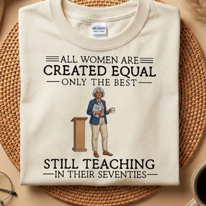 Divertida camiseta de profesora jubilada de los años 70, camiseta de jubilación docente, regalo para el 70.º Día de la Madre, camiseta de profesora veterana, regalo para mamá profesora