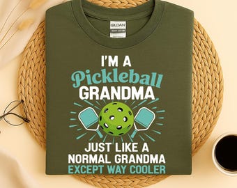 Funny Pickleball Shirt for Grandma Pickleball TShirt for Her Funny Pickleball Gift for Grandma Pickleball Lover TShirt for Grandmother