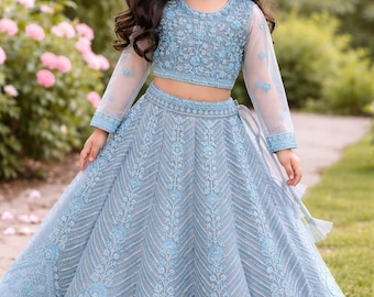 Girls Lehenga Choli | Indian Wedding Outfit, Festive Ethnic Dress