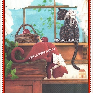 Vintage Cat Kitty Sewing Pattern
