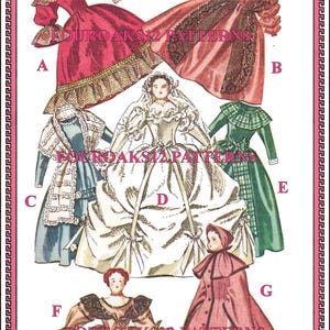 Rag Doll  Godey Lady Sewing Pattern 1292