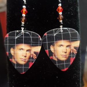 Repurposed  Guitar Pick Earrings