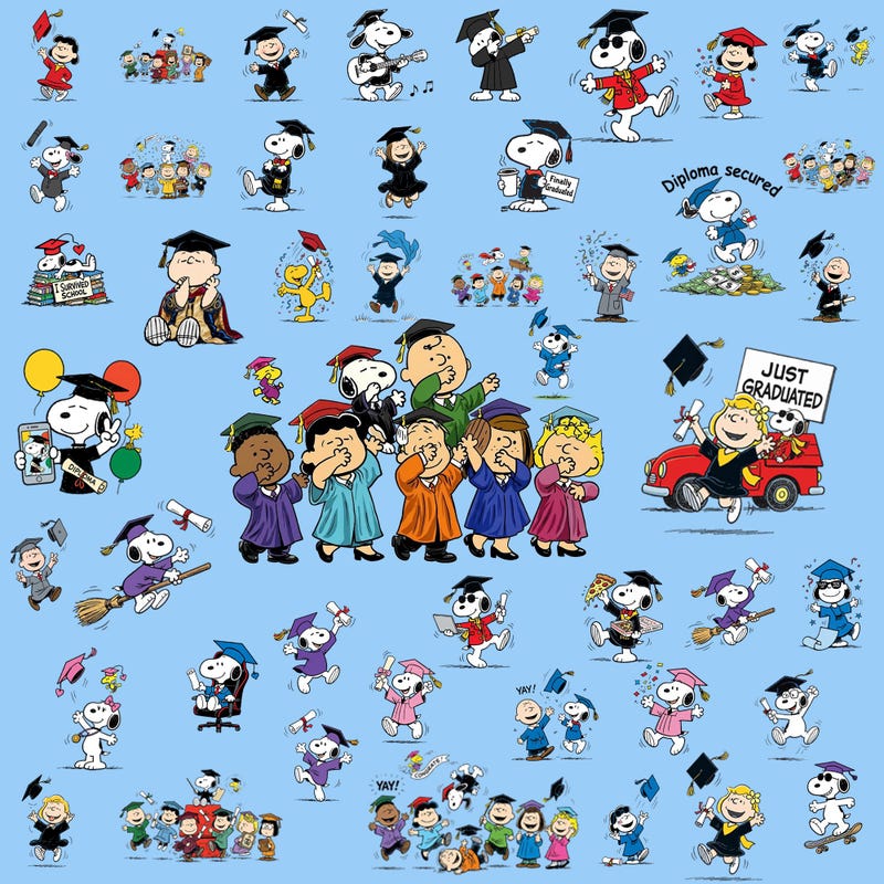Snoopy Graduation Cap - Etsy