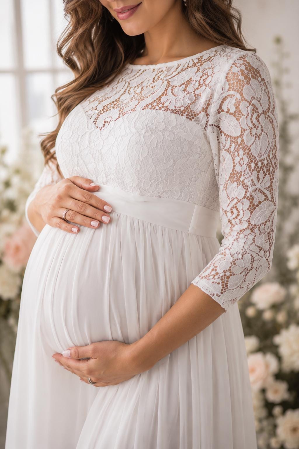 White Lace Pregnancy Dress - Etsy White Lace Pregnancy Dress - Etsy