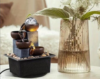 Fontana da tavolo Zen a 4 livelli