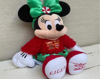 Peluche de Minnie Mouse, juguete suave de la tienda Disney, Lilly con etiqueta, 16 pulgadas, 2020