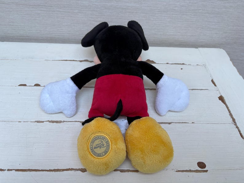 Musse Pigg Disney Store Mjukisdjur Plysch 13" Äkta Officiell Autentisk bild 5