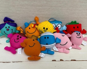 2021/2024  Mr Men & Little Miss Vintage McDonalds Promotional Soft Toys - Various Characters Sold Separately