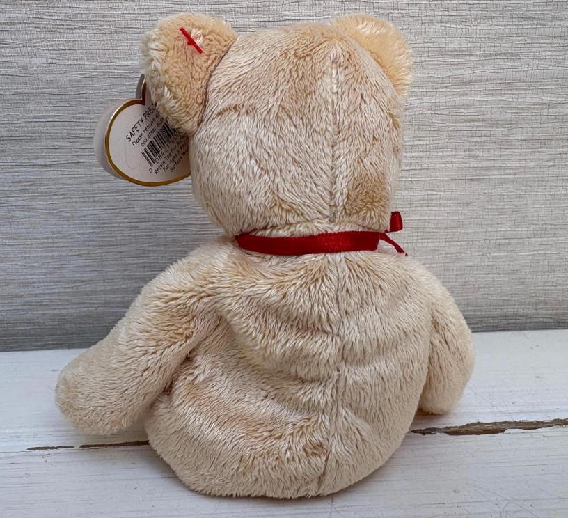 TY Beanie Babies Bear Thankyou Soft Toy Plush Beanie With Tags 8