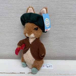 Officiell GUND Beatrix Potter Benjamin Kanin Plyschmjukisdjur Med Etiketter 23 cm