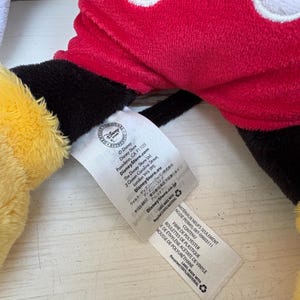 Musse Pigg Disney Store Mjukisdjur Plysch 13" Äkta Officiell Autentisk bild 6
