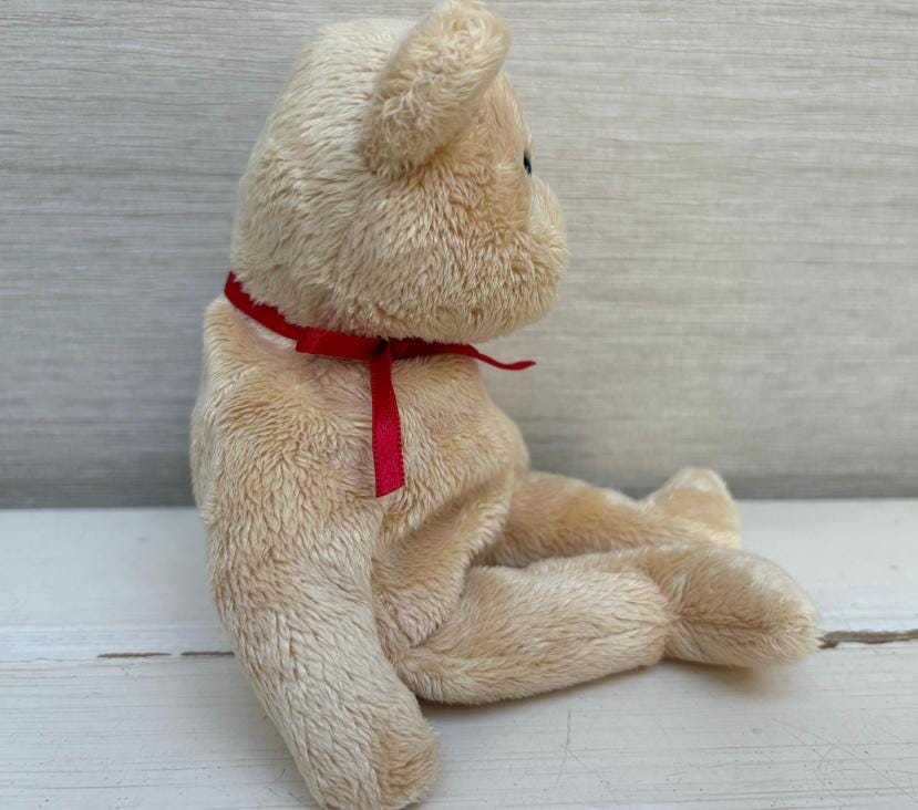 TY Beanie Babies Bear Thankyou Soft Toy Plush Beanie With Tags 8