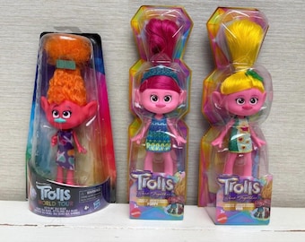 DreamWorks Trolls Collectable Fashion Dolls 23 cm Various Sold Individually -  NEW in Box