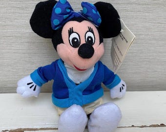 Minnie Mouse Walt Disney Stuffed Toy - Disney Store 8" with Tag