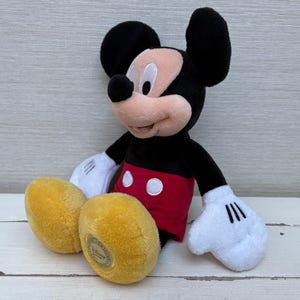 Musse Pigg Disney Store Mjukisdjur Plysch 13" Äkta Officiell Autentisk bild 7