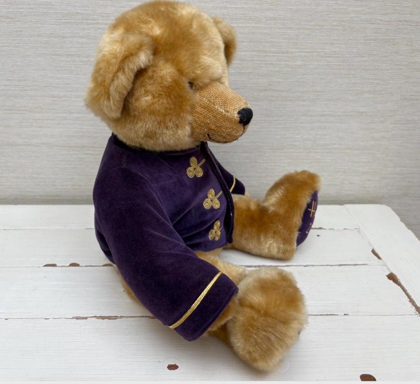 Harrods Vintage Large Teddy Bear 2000 Millennium Soft Toy Plush