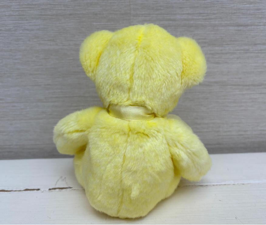 Russ Berrie Scorpio Teddy Bear Plush Yellow Zodiac Astrology 10