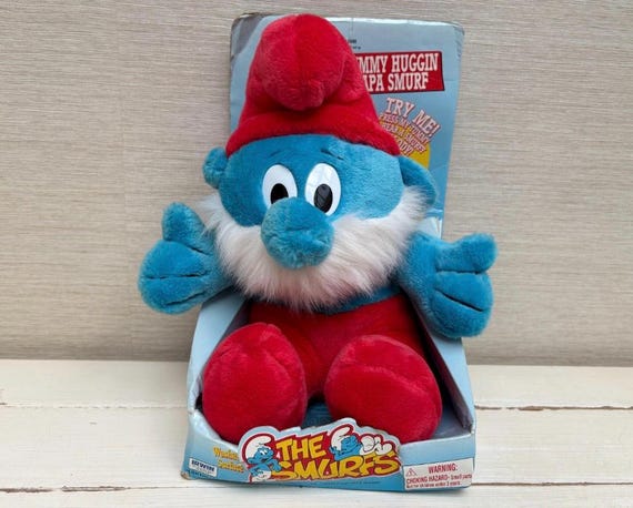 Vintage Papa Smurf Musical 12