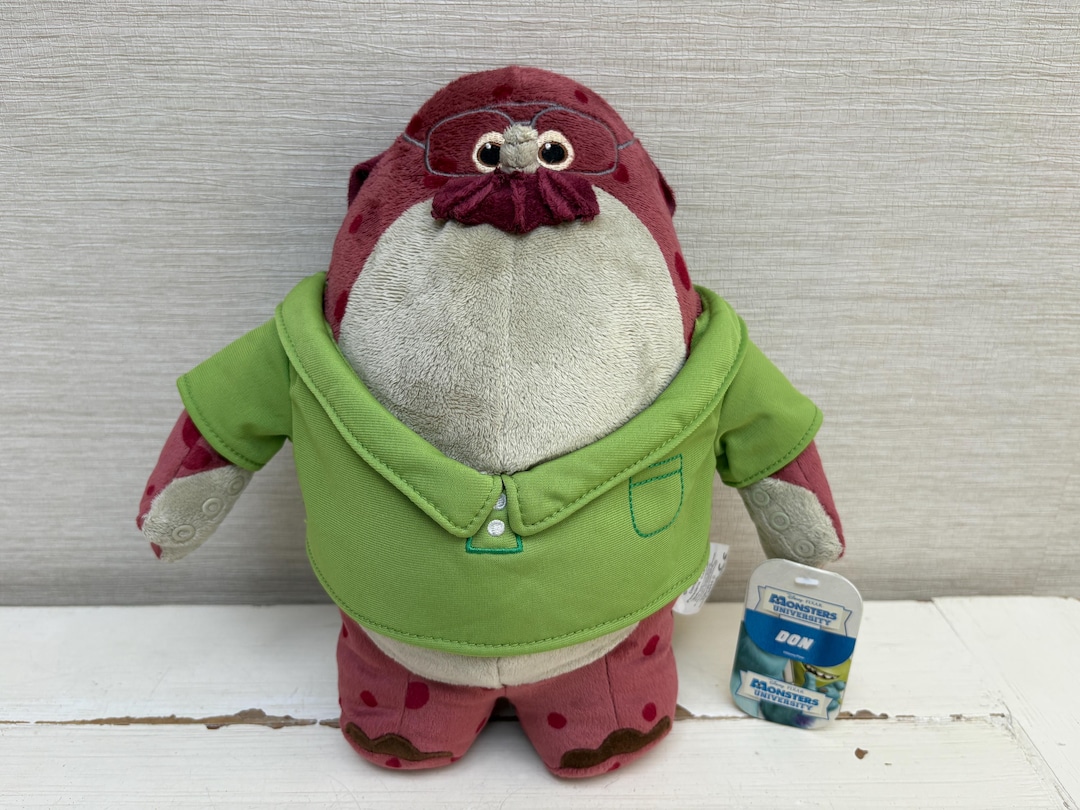 Disney Store Monsters University OK Don Plush Soft Toy 11