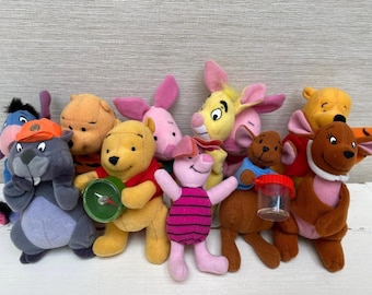 Vintage Winnie the Pooh McDonald's Plush Toys (1998-2005)