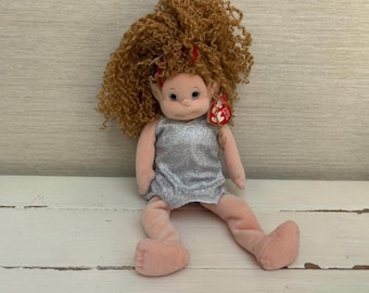 Ty Beanie Boppers Lovely Lily - Peluche de 30 cm con etiquetas - 1 de febrero - Sugarland, Texas