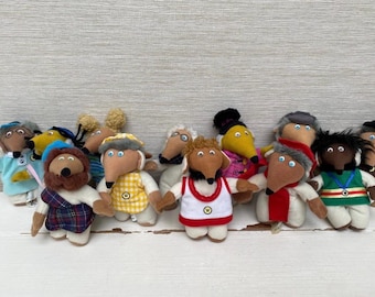 Wombles of Wimbledon 1999 Vintage McDonalds Soft Plush Toys - Various Wombles Sold Separately