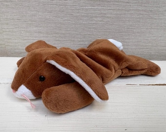 Ty Beanie Babies - Ears Bunny Rabbit 1995 Plush Soft Toy Beanie 8"