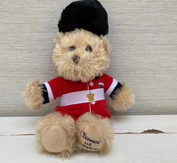 Tower of London Historic Royal Palace Guard Bear 12” Plush Stuffed Animal Toy