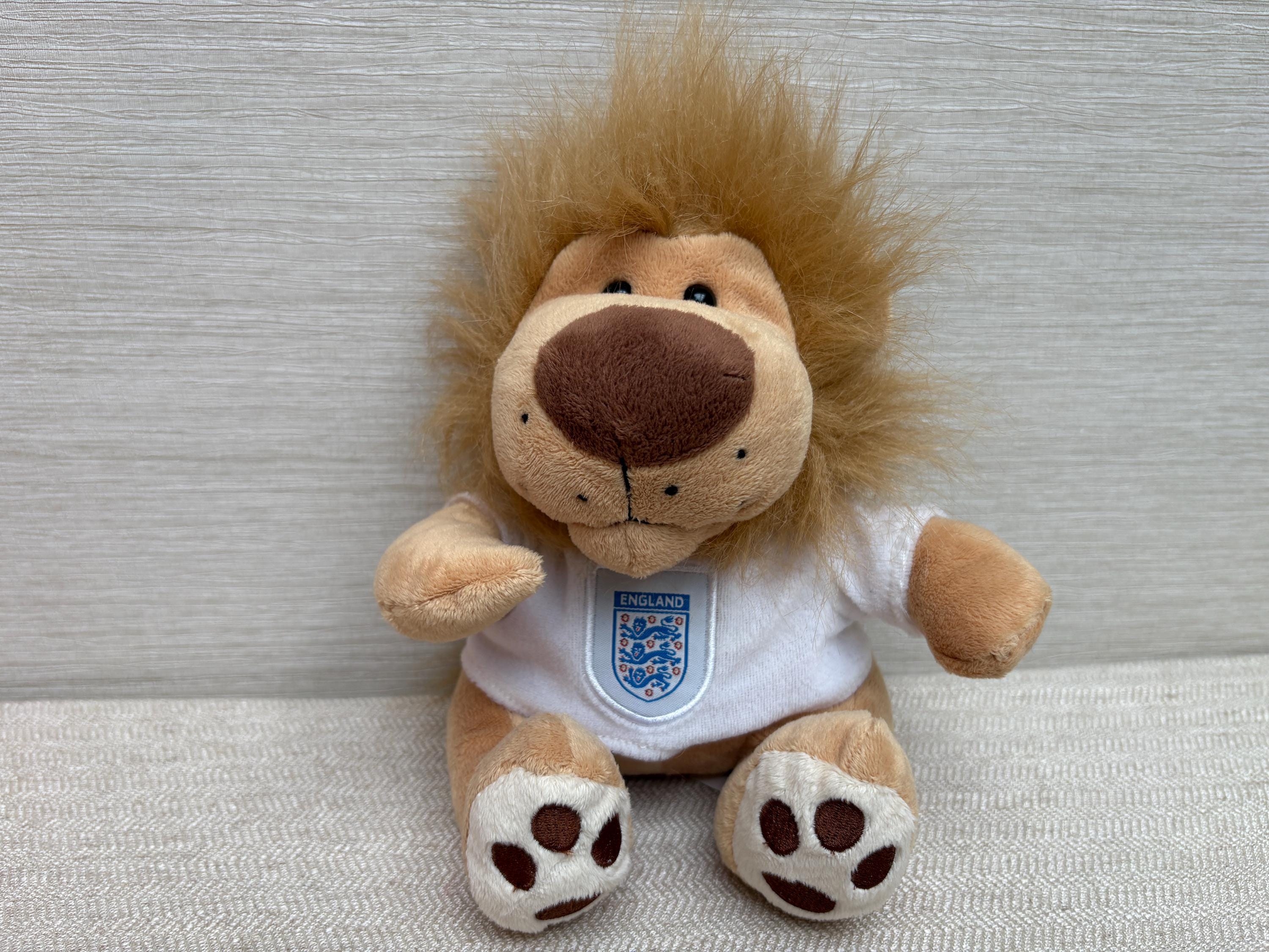 Football Lions Stuffed Toy UK