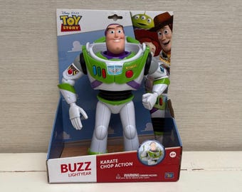 Disney Pixar Toy Story Action Chop Buzz Lightyear Figure 12"
