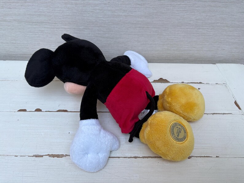 Musse Pigg Disney Store Mjukisdjur Plysch 13" Äkta Officiell Autentisk bild 3