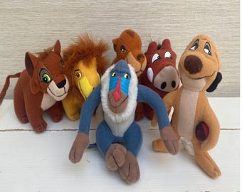 The Lion King 1998 Vintage Mc Donalds Toys - Various Characters Sold Separately