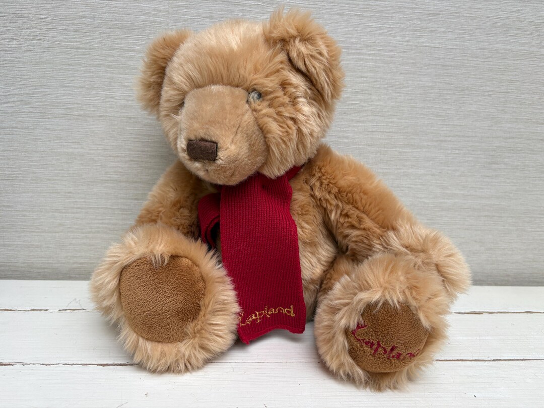 Teddy Bear Lapland Keel Toys Teddy Bear Soft Toy Plush 12" Seated ...