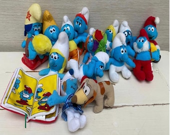 The Smurfs Vintage McDonalds Soft Toys 2000s to Date - Various Characters Sold Individually
