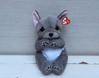 TY Wilfred Bull Dog Beanie Bellies 24cm / 9.5