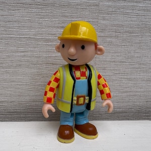 Bob Budowniczy - plastikowa figurka w stylu vintage